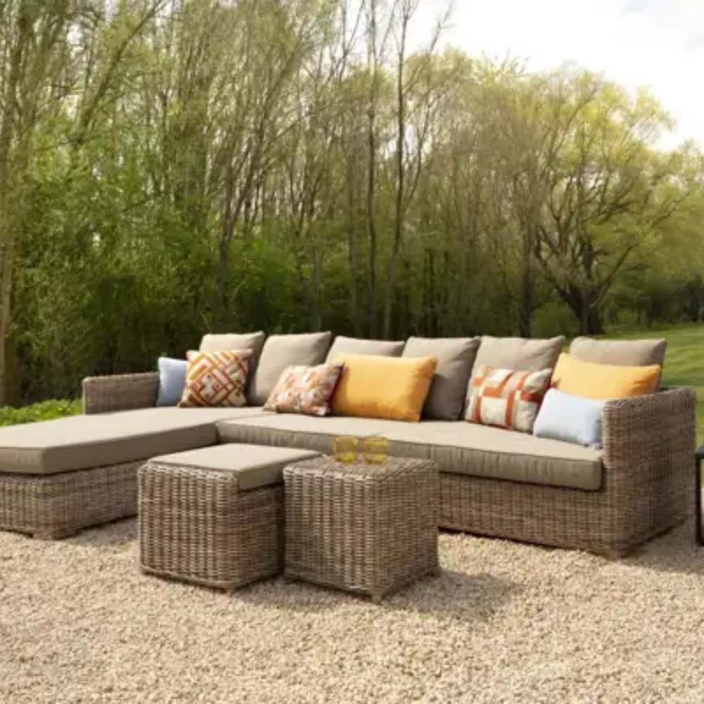 Pouf de jardin Flamant Hills