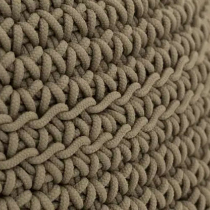 Pouf de jardin vert Flamant Sarino