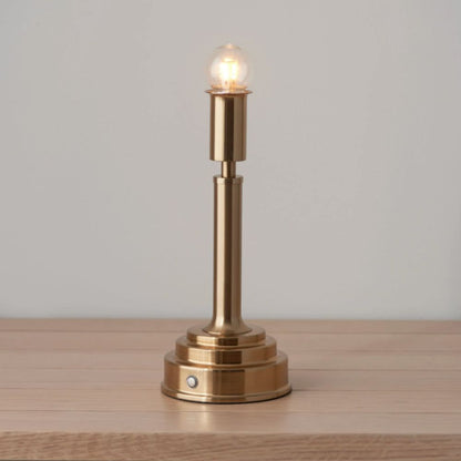 Lampe rechargeable Harrison en laiton vieilli