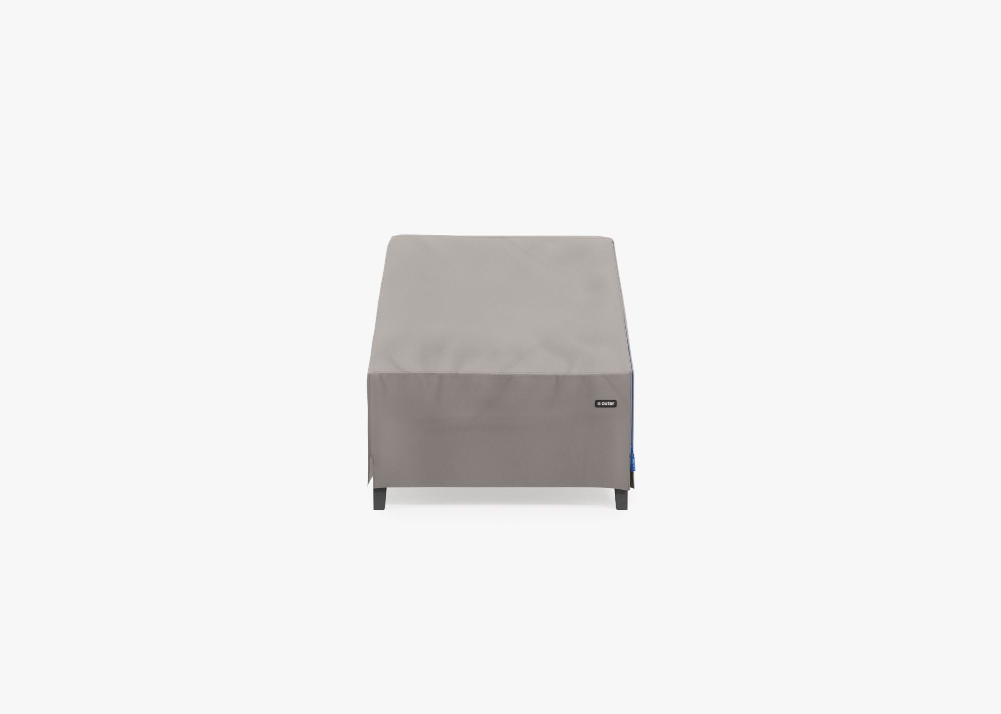 Housse pour chaise sans accoudoirs en aluminium