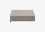 Housse pour causeuse sans accoudoirs en aluminium