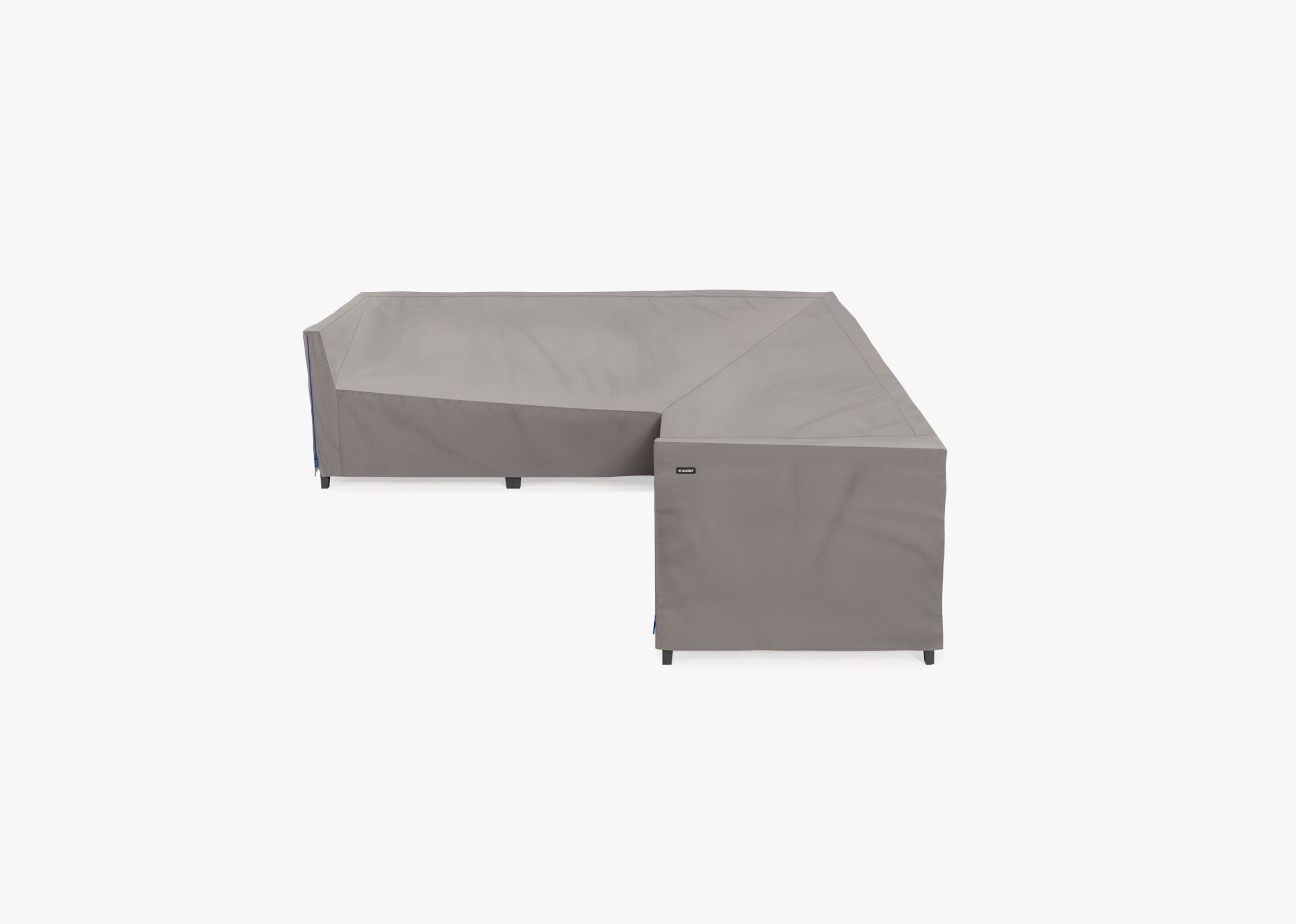 Housse pour canapé d'angle en aluminium - 5 places