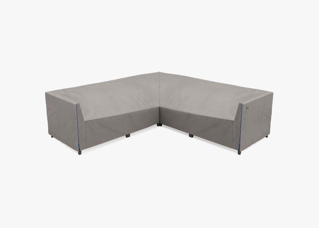 Housse pour canapé d'angle en aluminium - 5 places