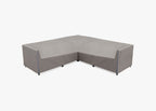 Housse pour canapé d'angle en aluminium - 5 places