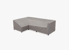 Housse pour canapé sectionnel en aluminium L - 4 places - Droite