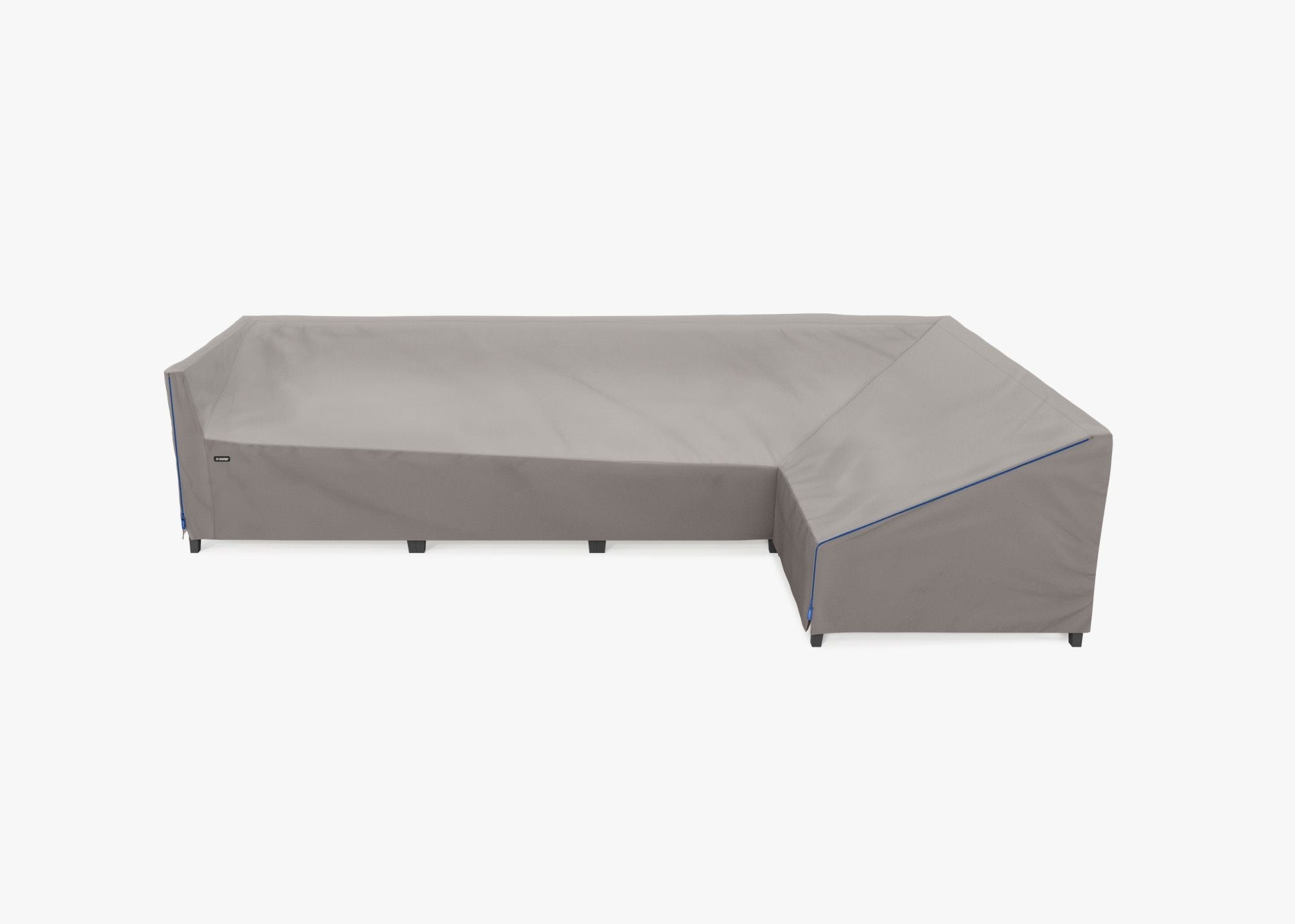 Housse pour canapé sectionnel en aluminium L - 5 places - Gauche