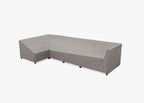Housse pour canapé sectionnel en aluminium L - 5 places - Droite