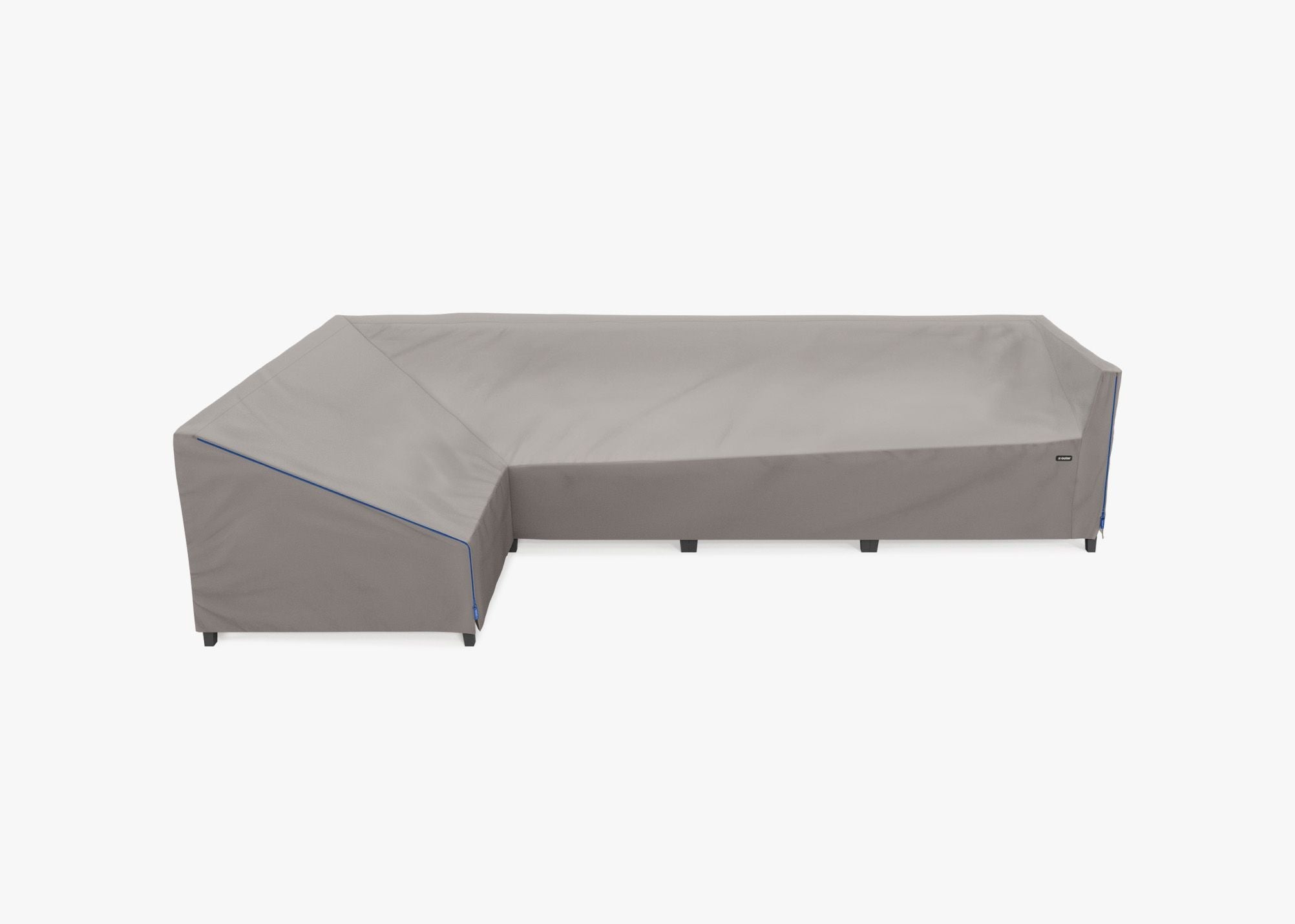 Housse pour canapé sectionnel en aluminium L - 5 places - Droite