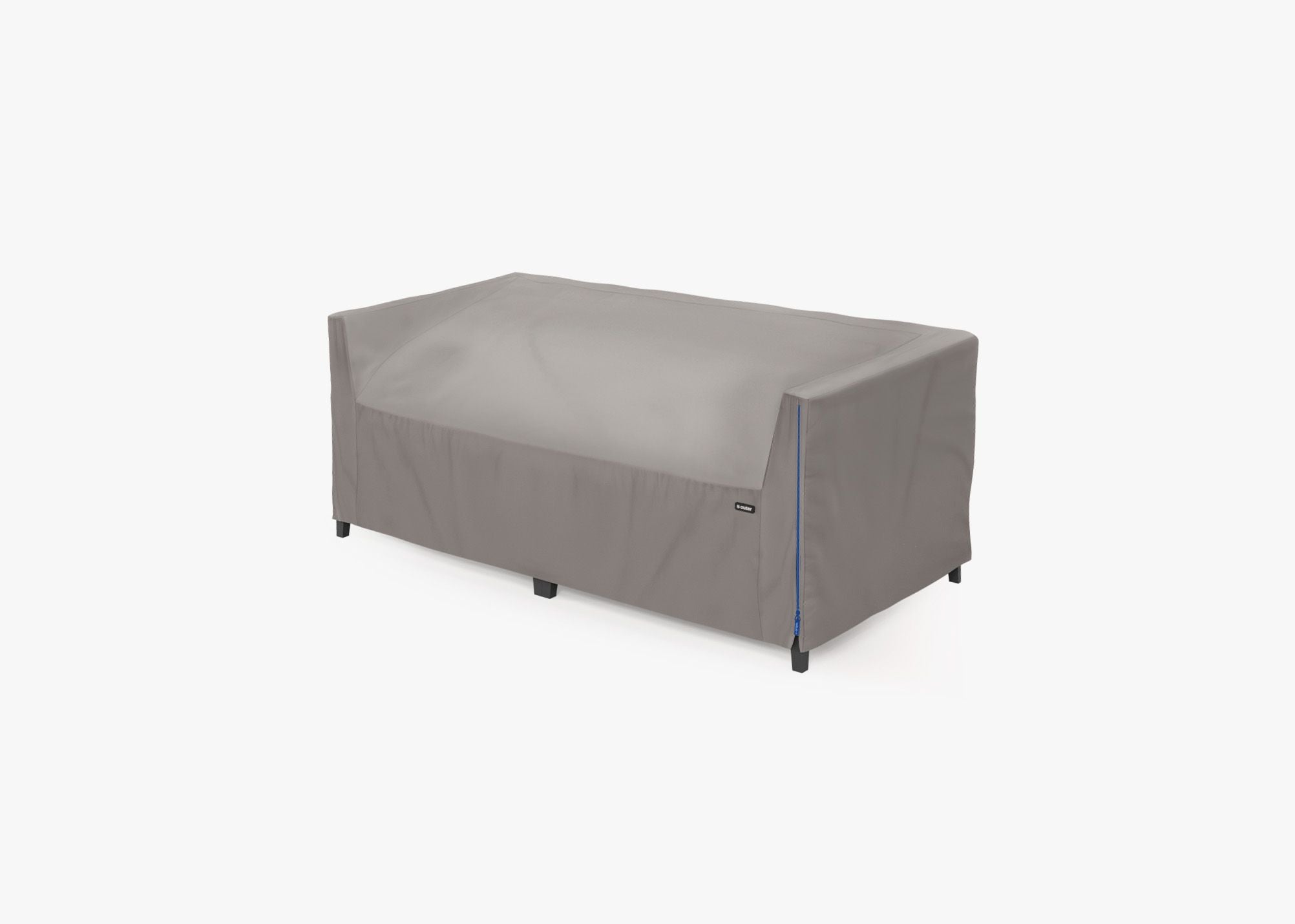 Housse pour causeuse en aluminium