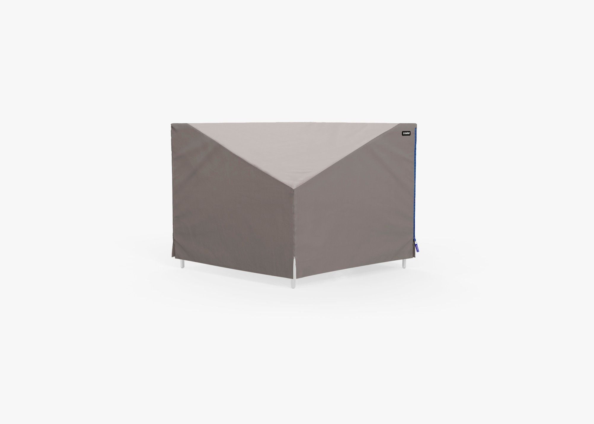 Housse pour chaise d'angle en osier