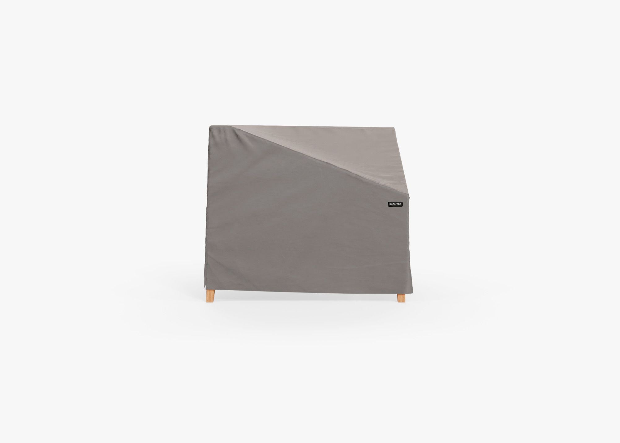 Housse pour chaise d'angle en teck