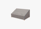 Housse pour causeuse sans accoudoirs en teck
