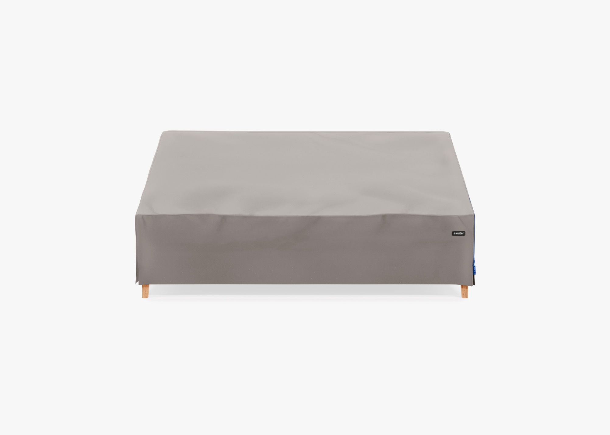 Housse pour causeuse sans accoudoirs en teck