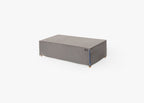 Housse pour table basse en teck - Pied conique