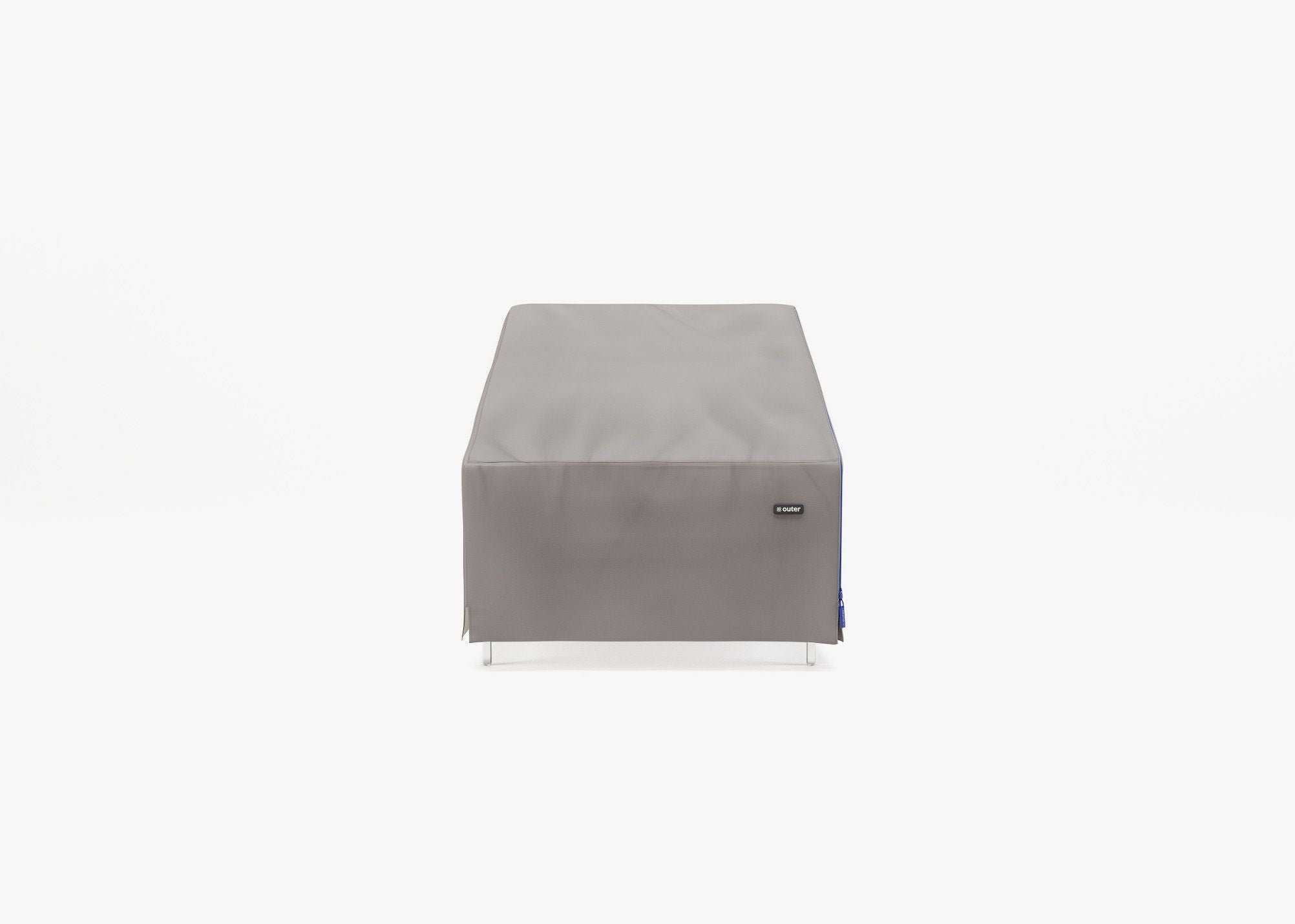Housse pour chaise sans accoudoirs en osier