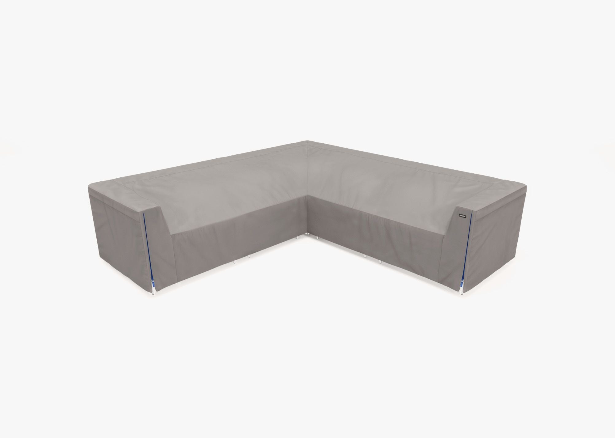 Housse pour canapé d'angle en osier - 5 places