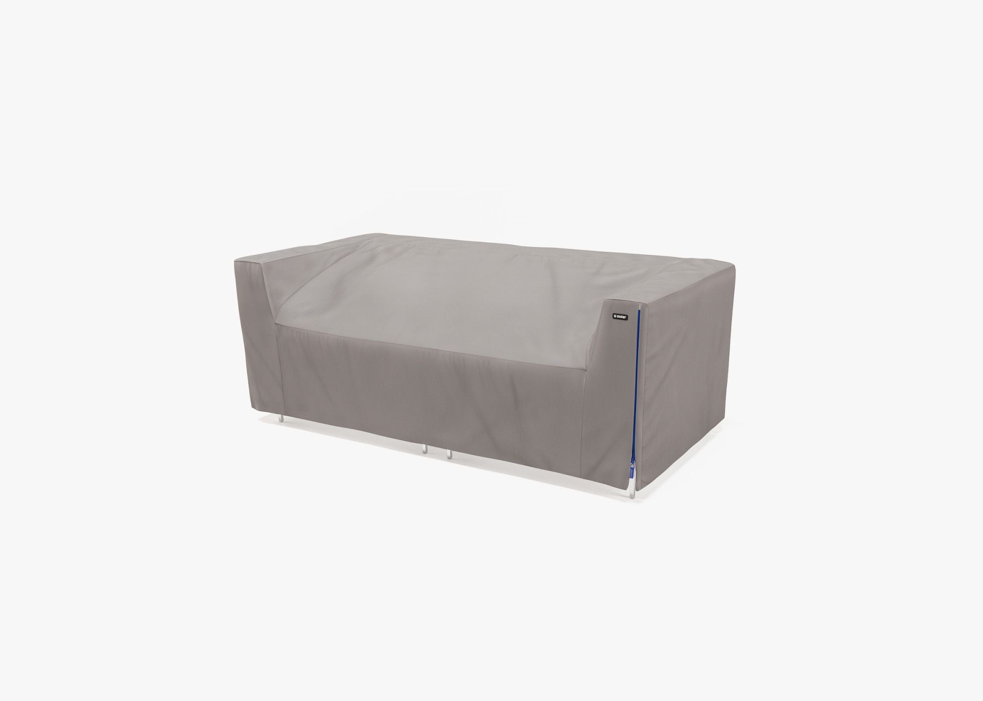 Housse pour causeuse en osier