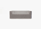 Housse pour causeuse en osier