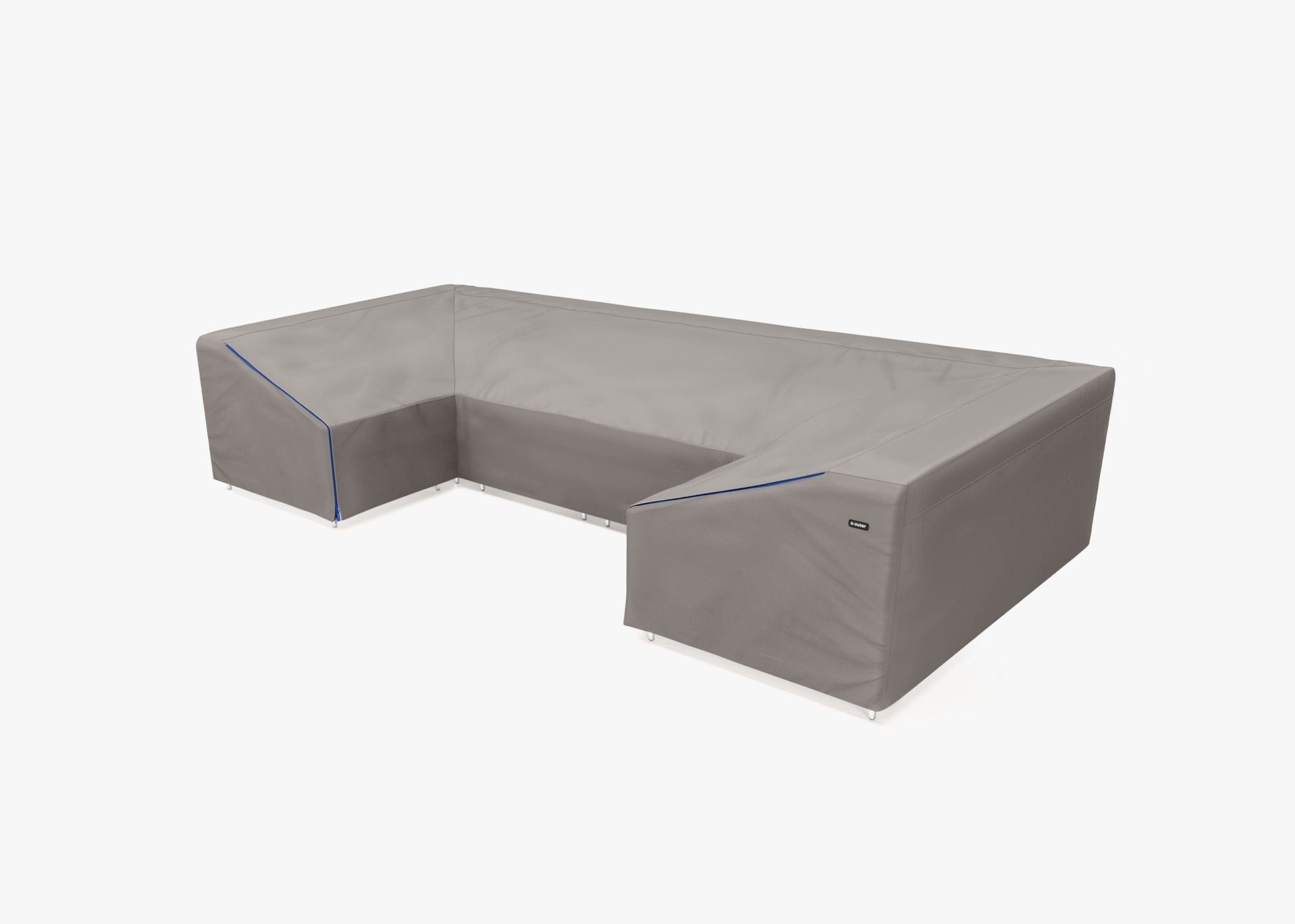 Housse pour canapé sectionnel Wicker U - 6 places