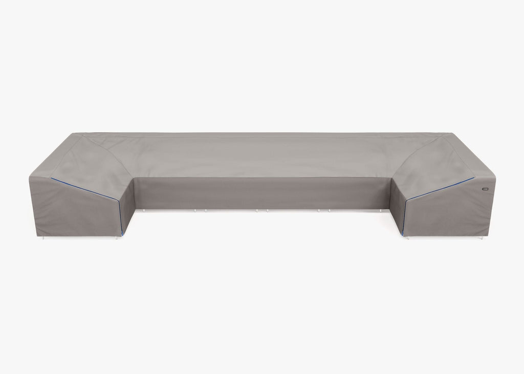 Housse pour canapé sectionnel Wicker U - 8 places