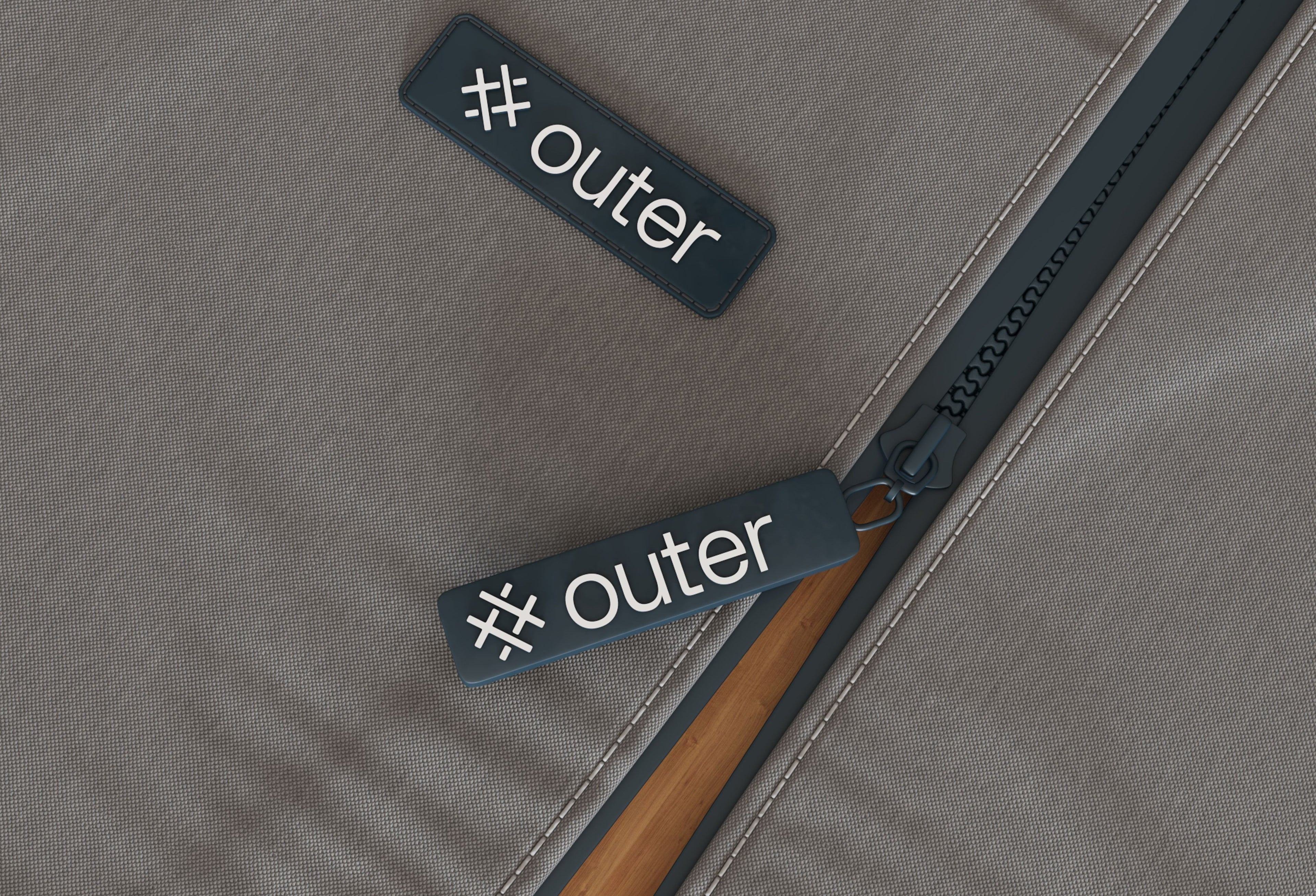 Housse pour causeuse en osier