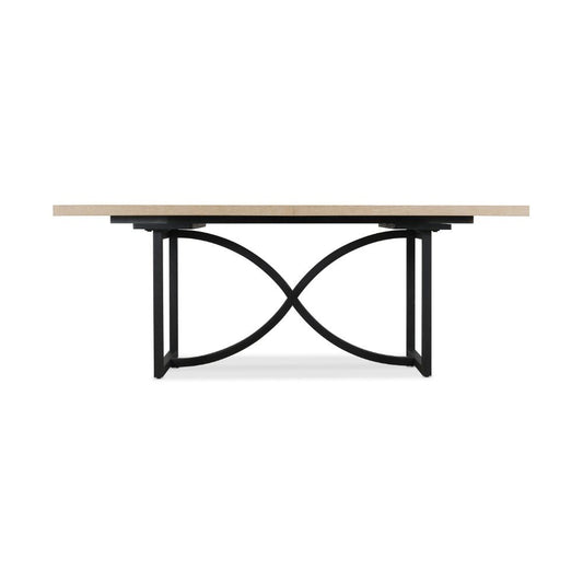 Table de salle à manger extensible en métal Hush