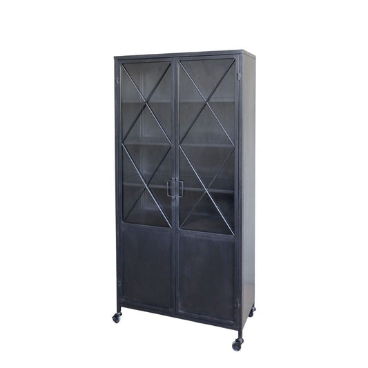 Vitrine Alexandra sur roulettes