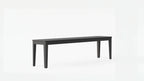 Banc de salle à manger d'extérieur en aluminium