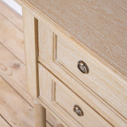 Commode Anita à 2 tiroirs - Gris ciel