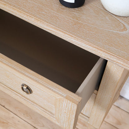 Commode Anita à 2 tiroirs - Gris ciel