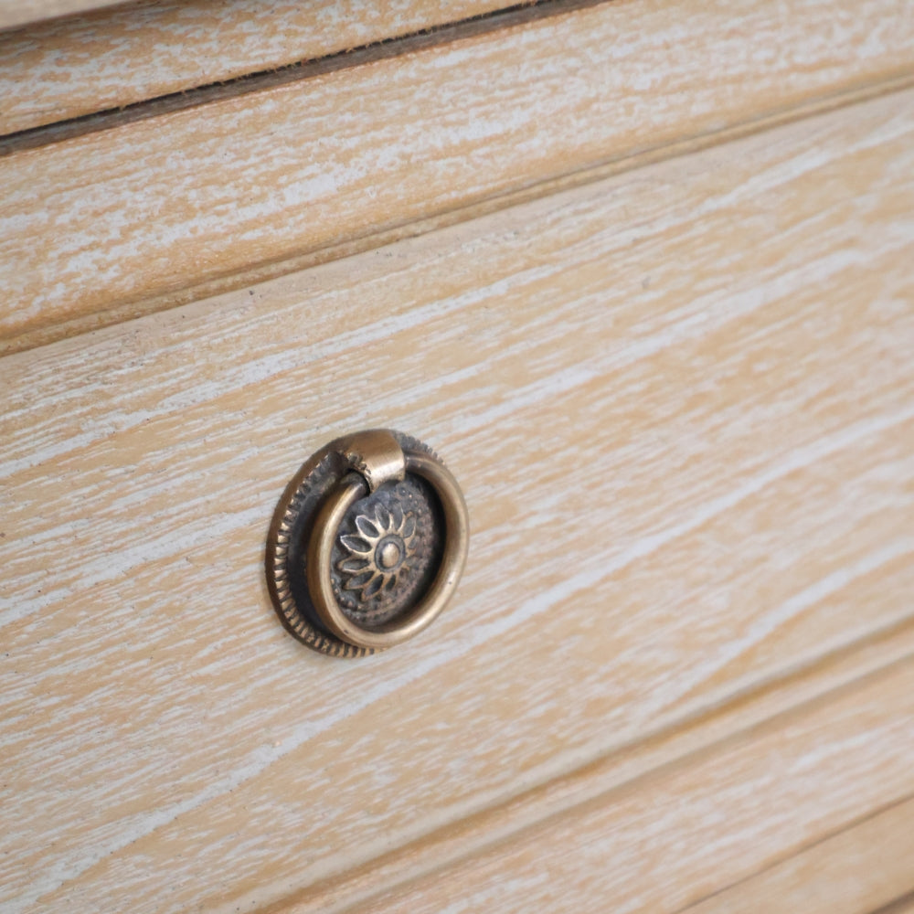 Commode Anita à 2 tiroirs - Gris ciel