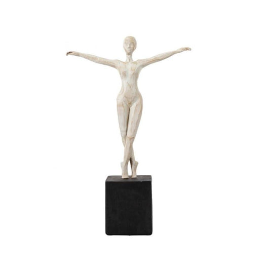 Sculpture de ballerine pirouette