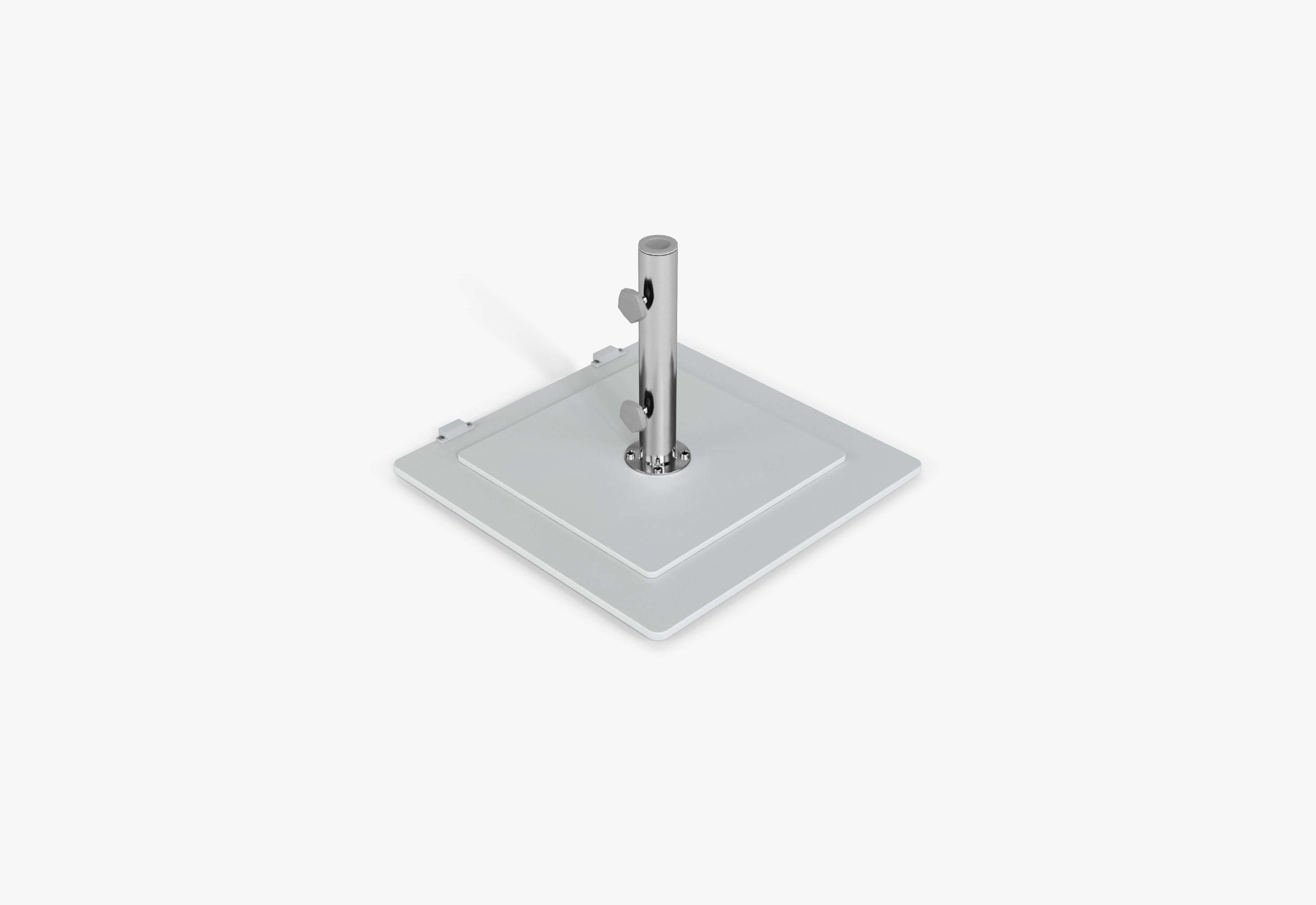 Base de parasol robuste en acier galvanisé (150 lb)