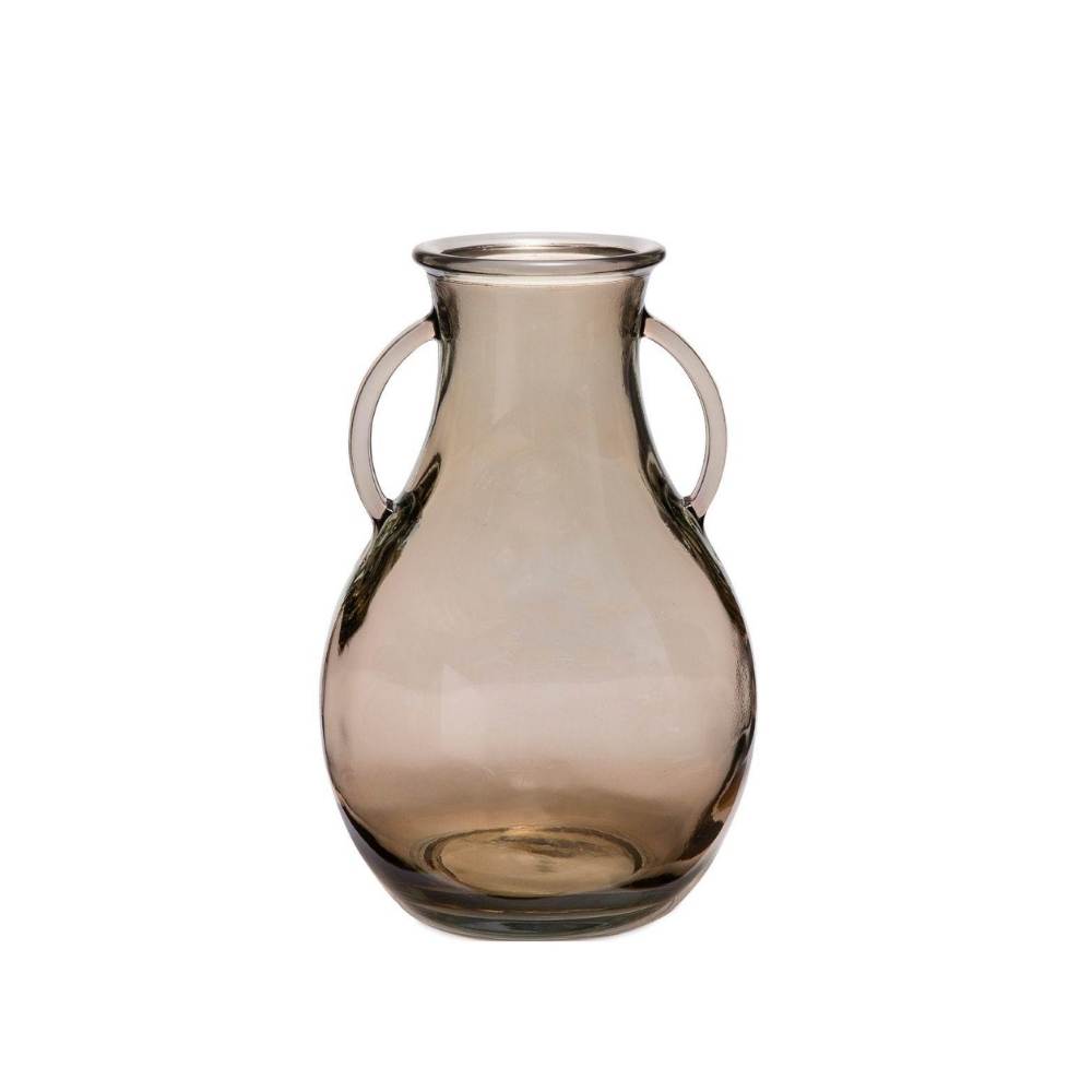 Vase Sadie en verre beige