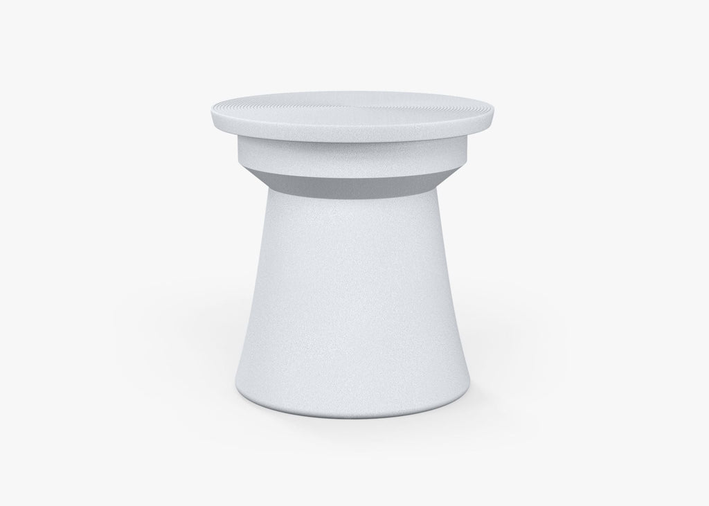 Table d'appoint d'extérieur en béton - Classique