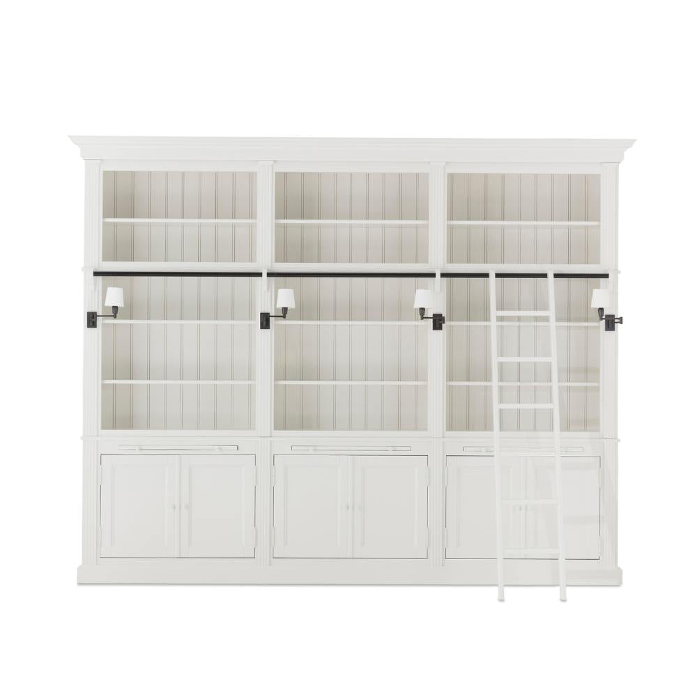 Grande bibliothèque en bois Flamant Balmore