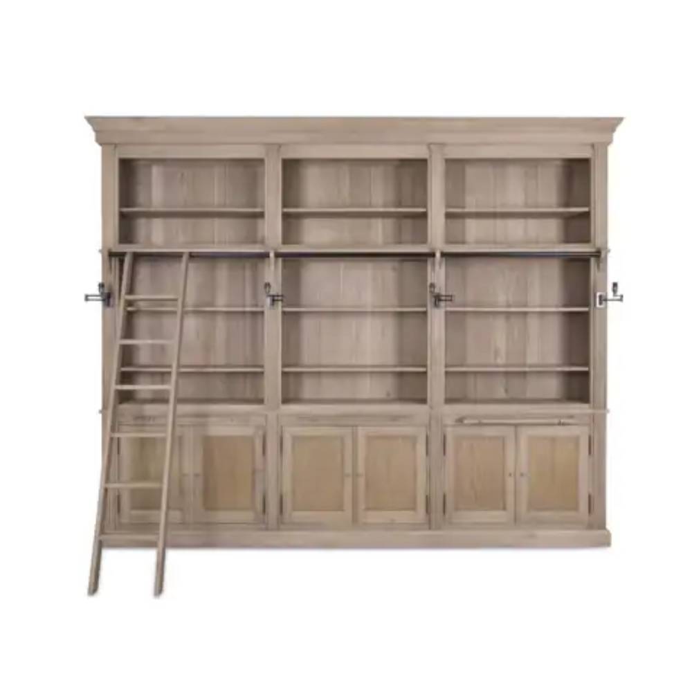 Grande bibliothèque en bois Flamant Balmore