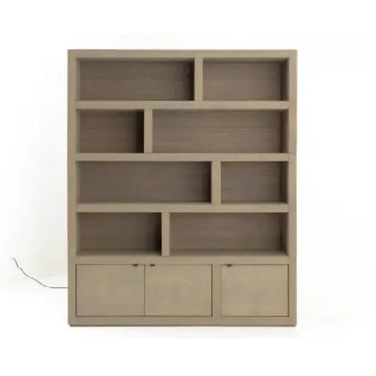 Bibliothèque en chêne Flamant Bjorn