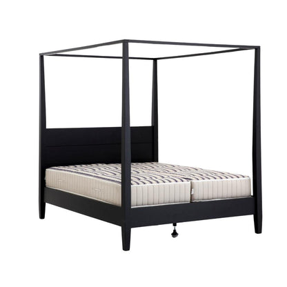 Lit à baldaquin Flamant Cape Cod | Chêne vieilli | Style Hamptons