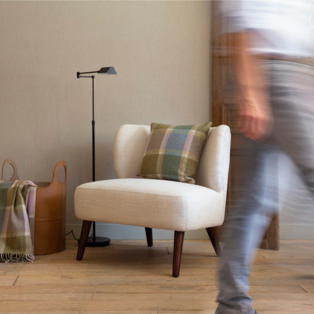 Fauteuil de luxe Flamant Coralline