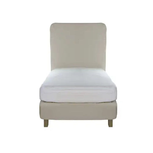 Lit simple Flamant Duncan | Revêtement fixe | Design belge