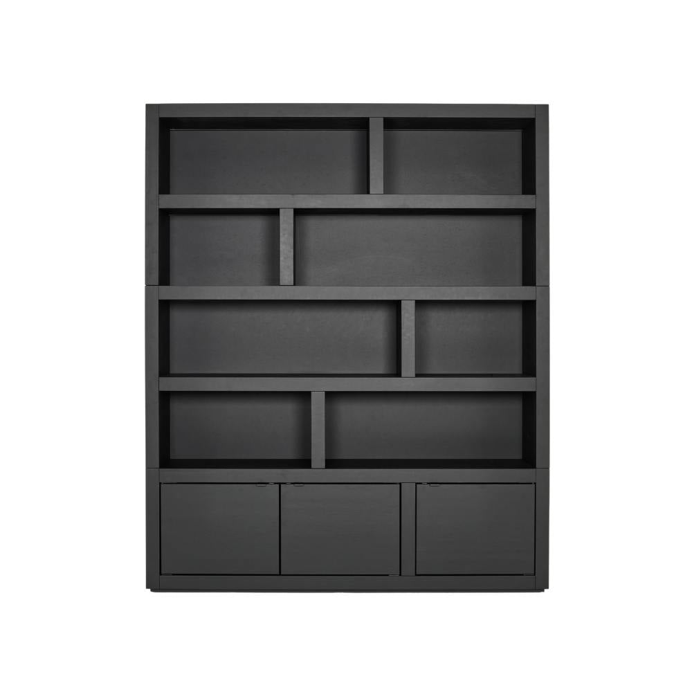 Bibliothèque en chêne Flamant Bjorn