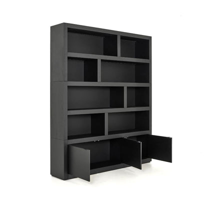 Bibliothèque en chêne Flamant Bjorn