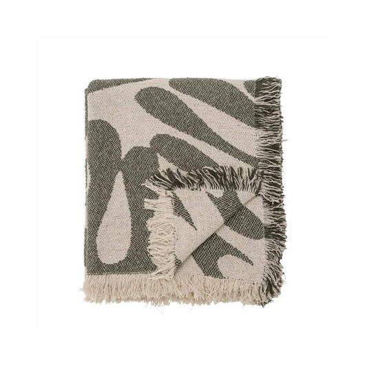 Jeté de feuilles vertes