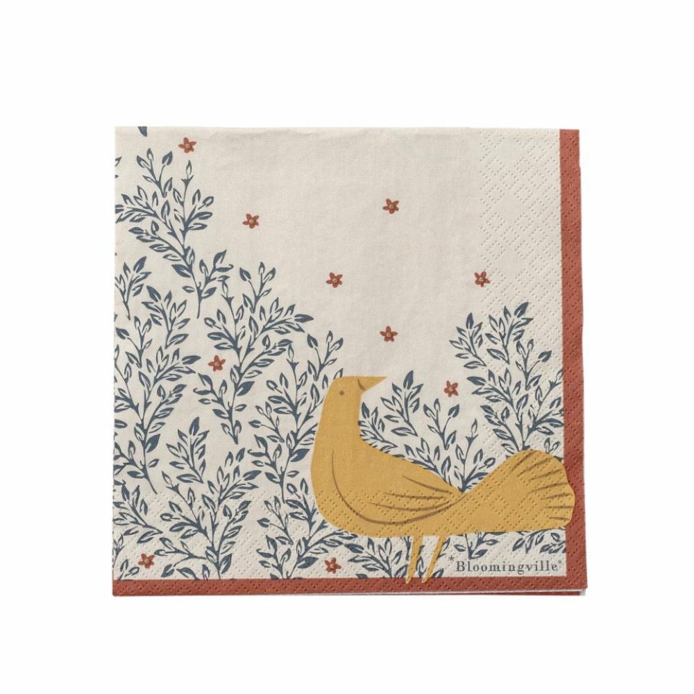 Serviette Hedly, jaune