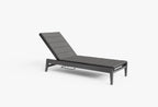 Coussin de chaise longue en aluminium ou en osier