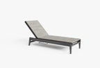 Coussin de chaise longue en aluminium ou en osier