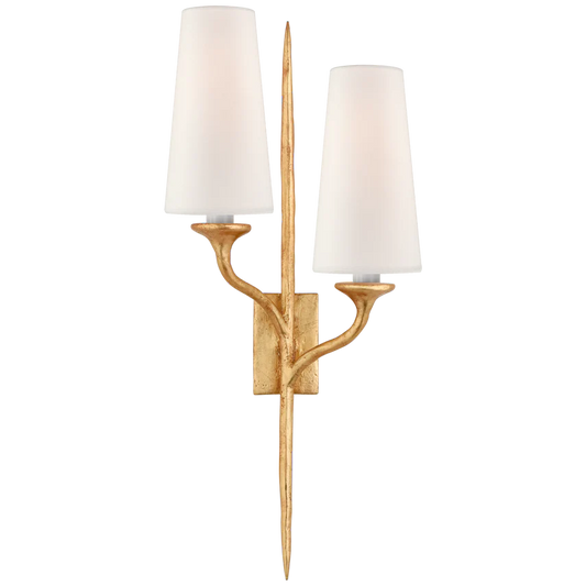 Applique murale double gauche Iberia de Visual Comfort