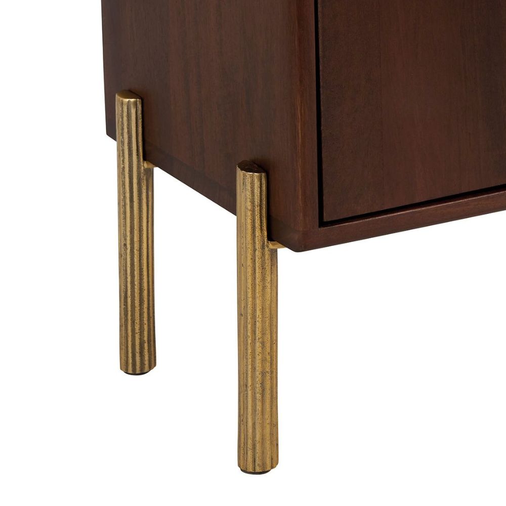 Table de chevet Leonard - Noyer