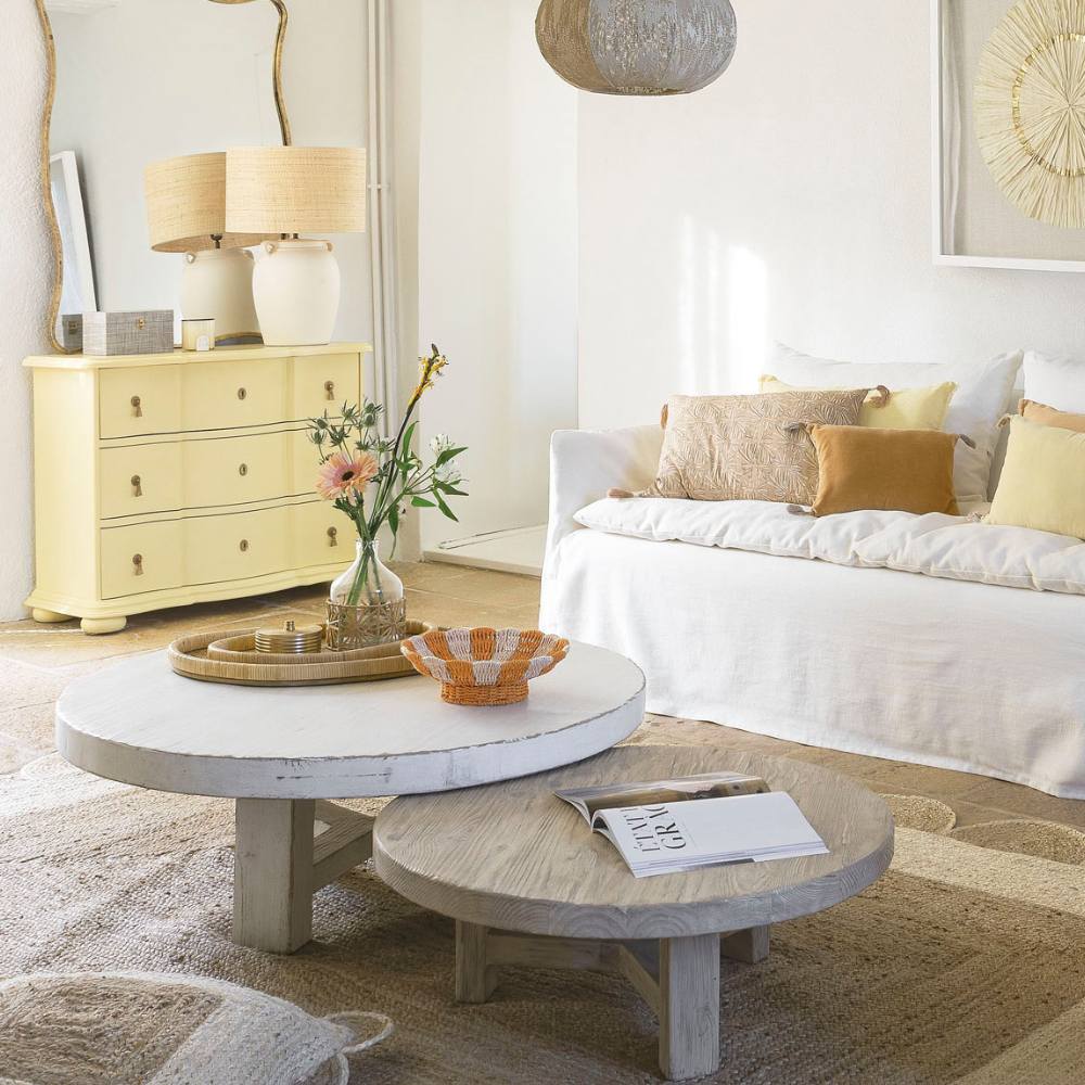 Table basse ronde Liu